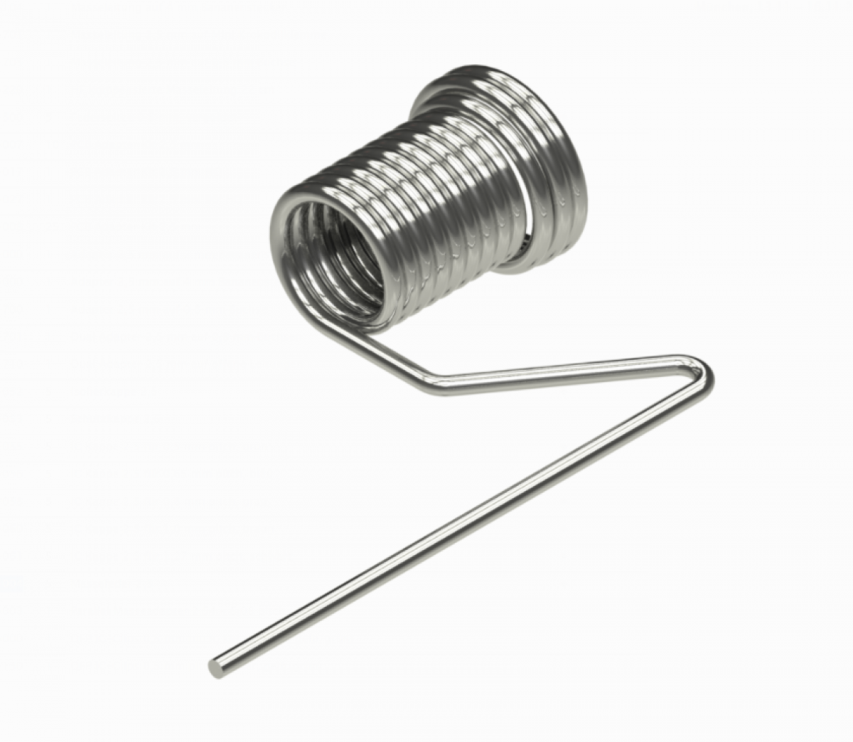 PMK 5x Massefedern für 2,5mm Tastkopf 891-400-004