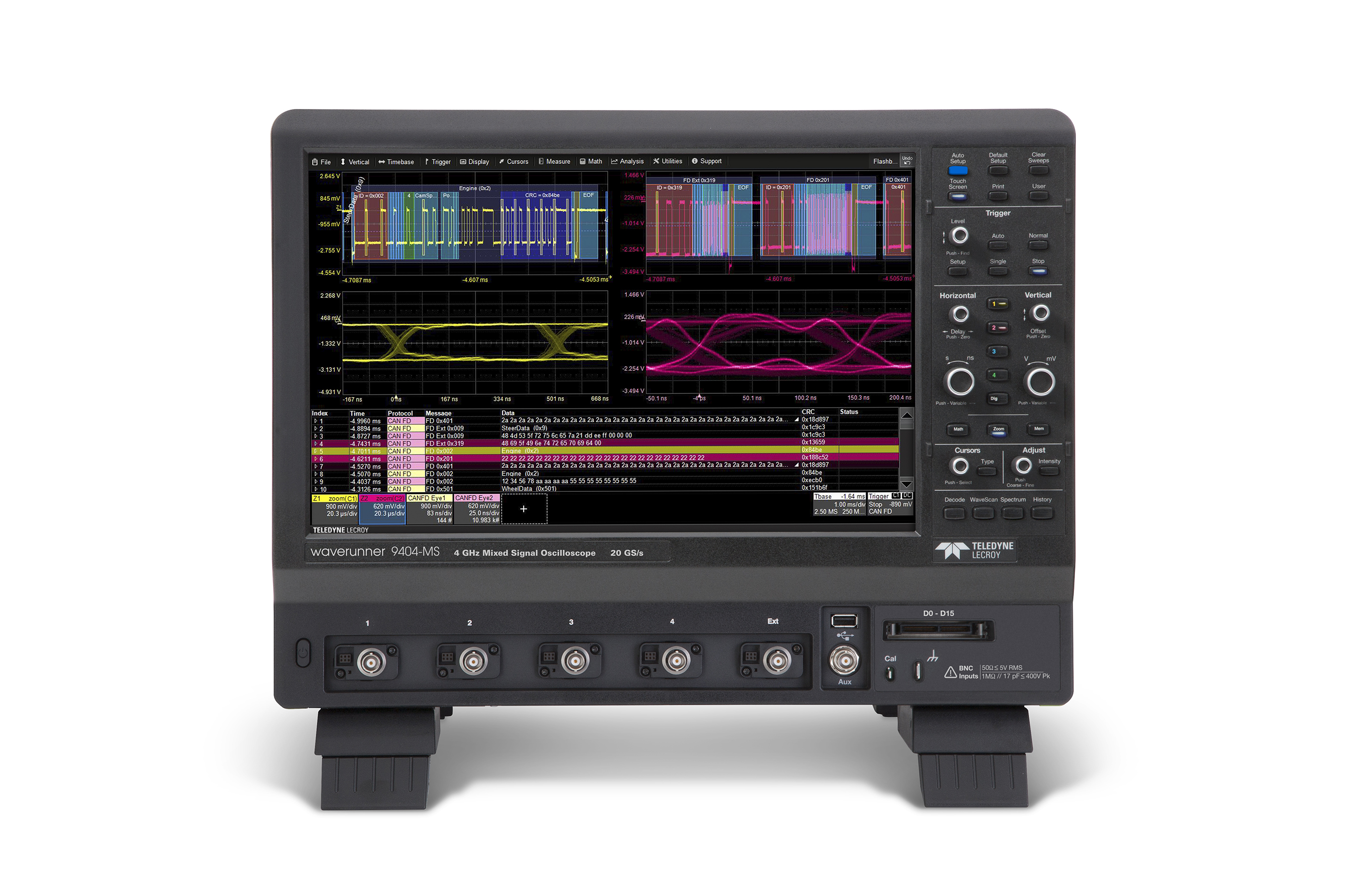 Teledyne LeCroy WaveRunner 9104 - 1 GHz, 4 Kanal 