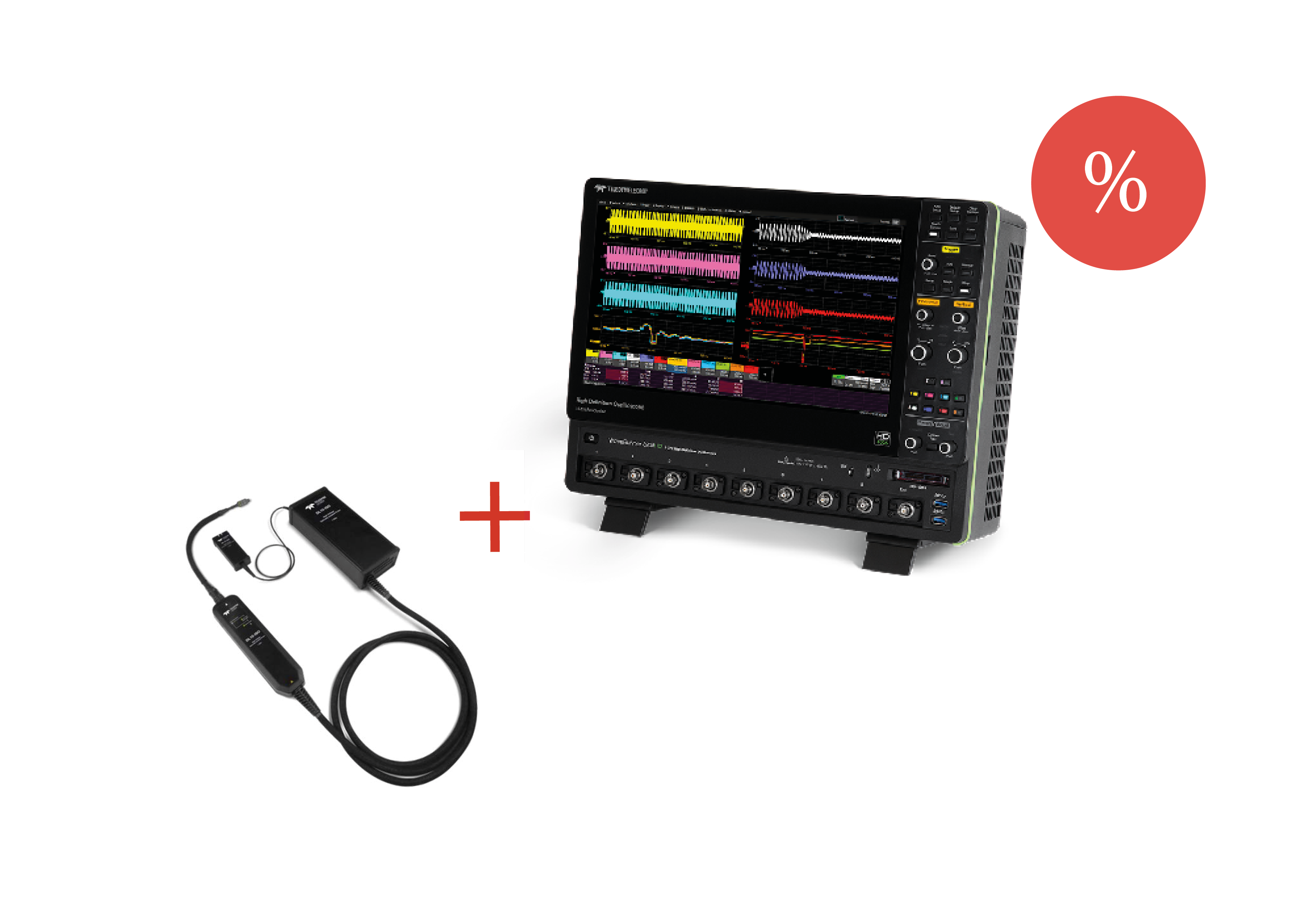 Teledyne LeCroy WaveRunner 8108 HD & 1 GHz HV Optically Isolated Probe - BUNDLE