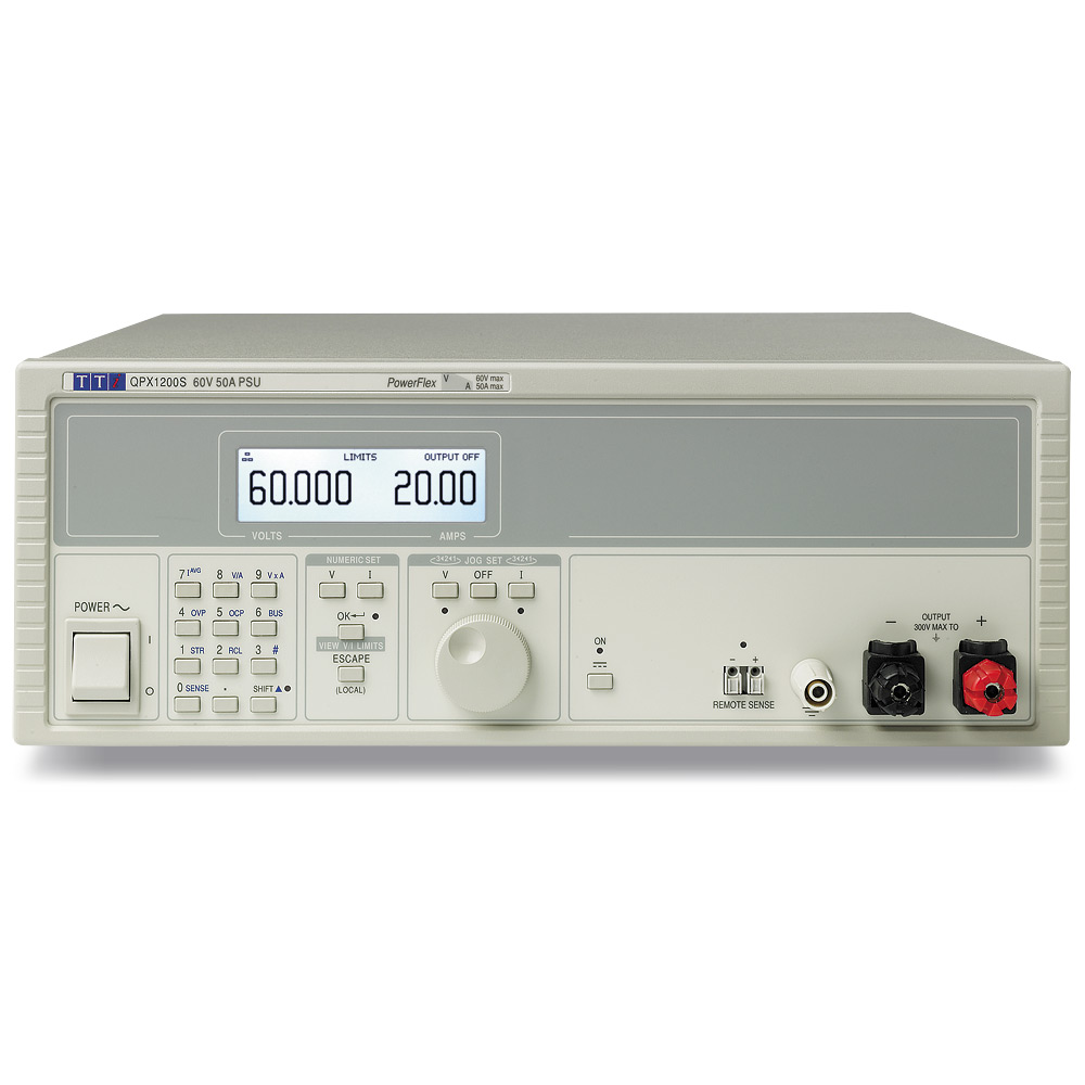 Aim TTI DC-Netzgerät QPX600DP zwei Kanäle, 80V/50A, 600W inkl. USB, RS232, LAN/LXI und GPIB Interface