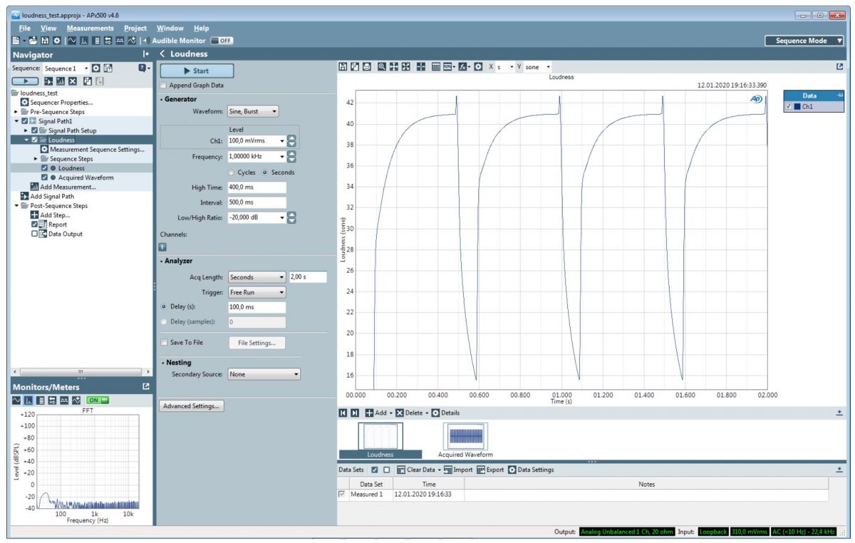 Dr. Jordan Design - APx Plugin für psychoakustische Messgrößen