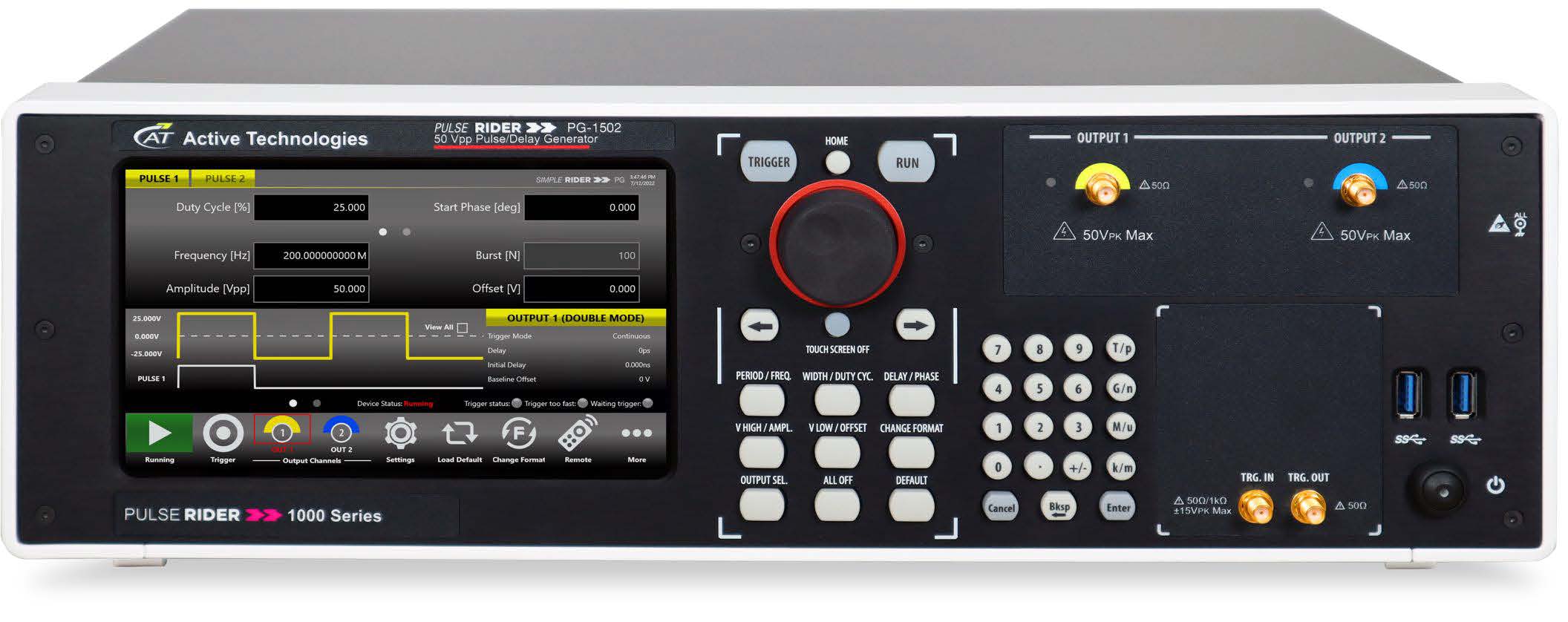 Active Technologies Impulsgenerator PG1502, 400 MHz - 2-Kanal 