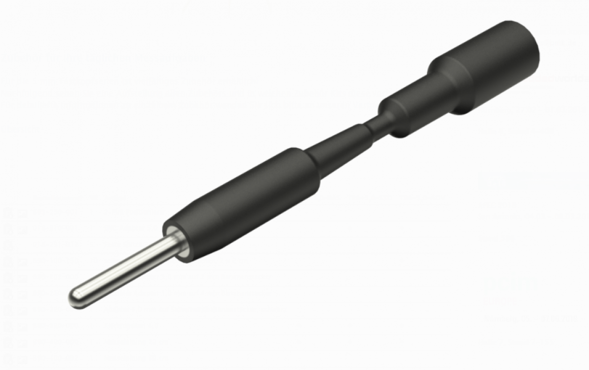 PMK flexibler Adapter 5mm auf 2mm Bananenstecker 890-202-000