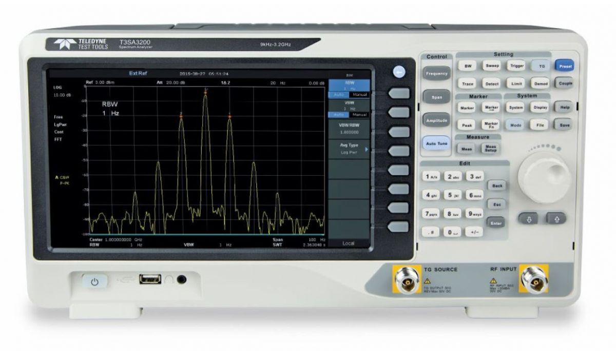 Teledyne Test Tools - Spectrumanalyzer bis 3,2 GHz