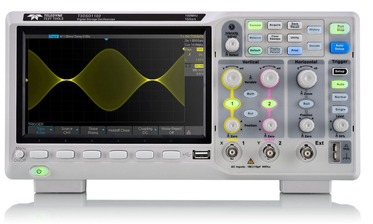 Teledyne Test Tools T3DSO1102 - 100MHz, 2 Kanal